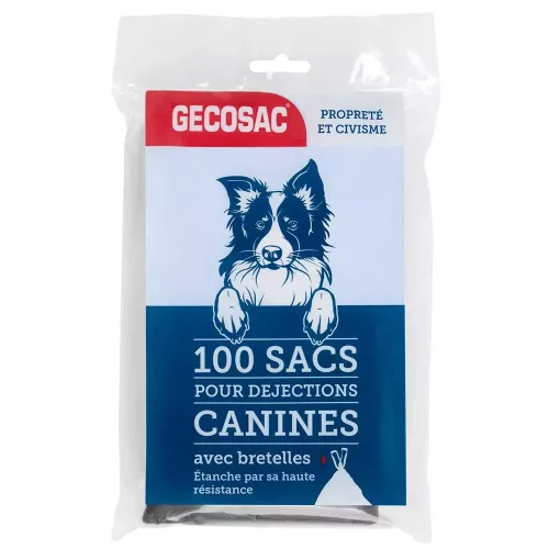 Sac à Déjections Canines, Carton de 10 Pochettes