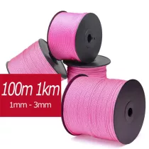 bobine de tresse rose