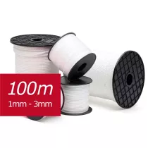 corde plastique blanc