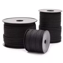 corde noir en plastique PP 100m 2